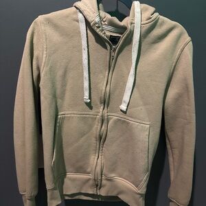 Men's Beige Hoodie Sweater